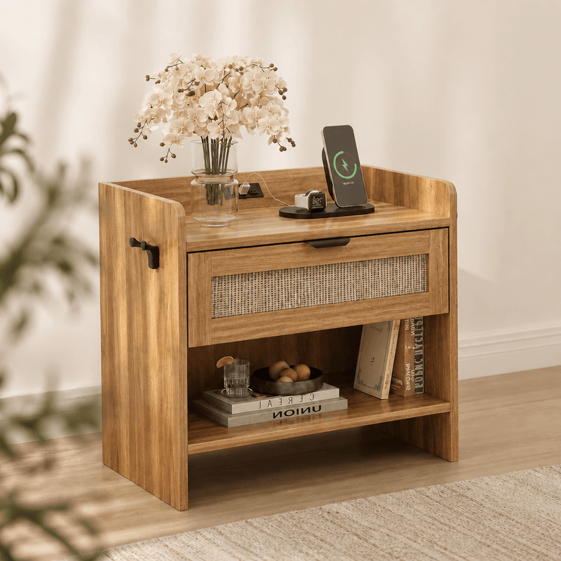 The Heron Bedside Table - Bedside Table UK