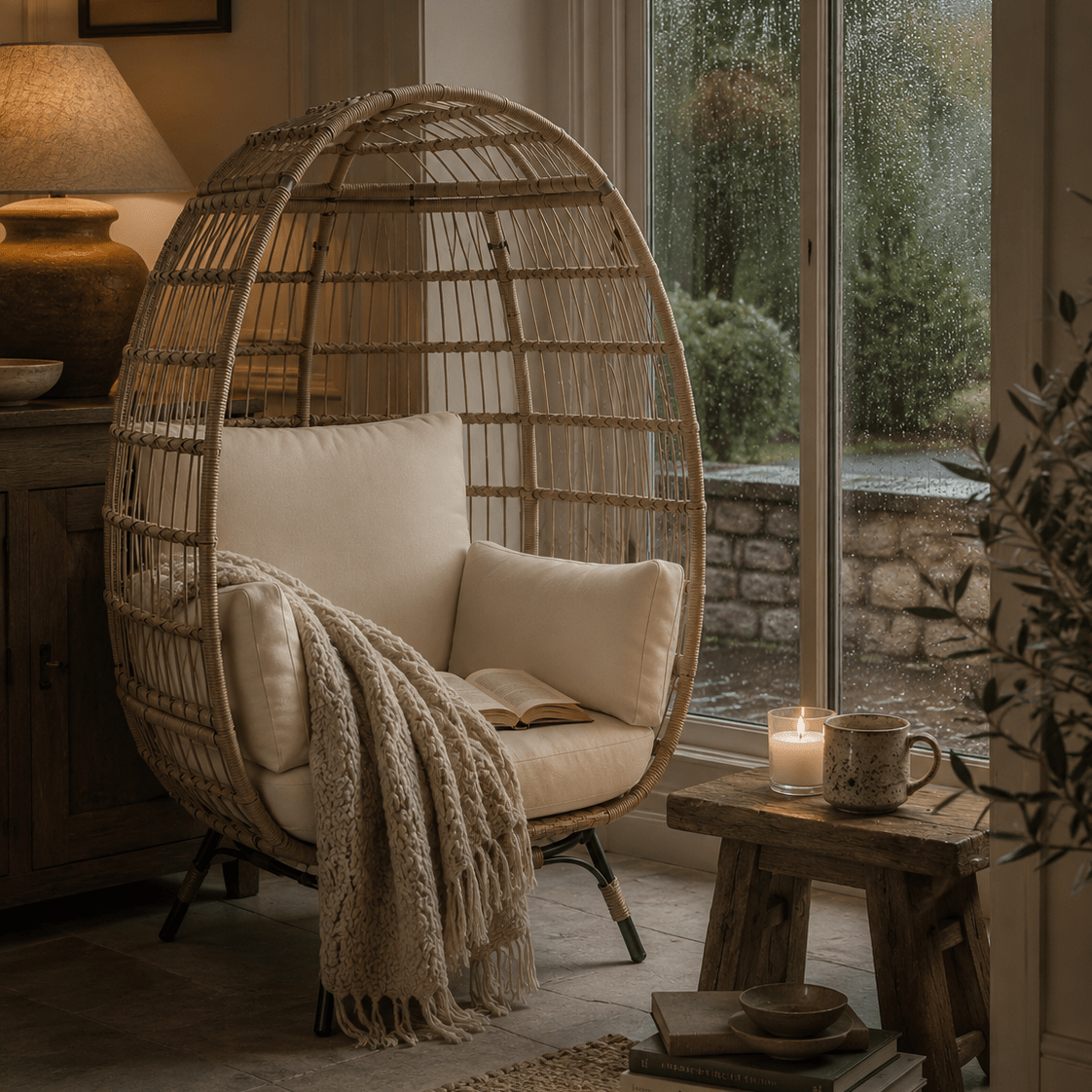 The Langham Swivel Egg Chair - Swivel Egg Chair UK