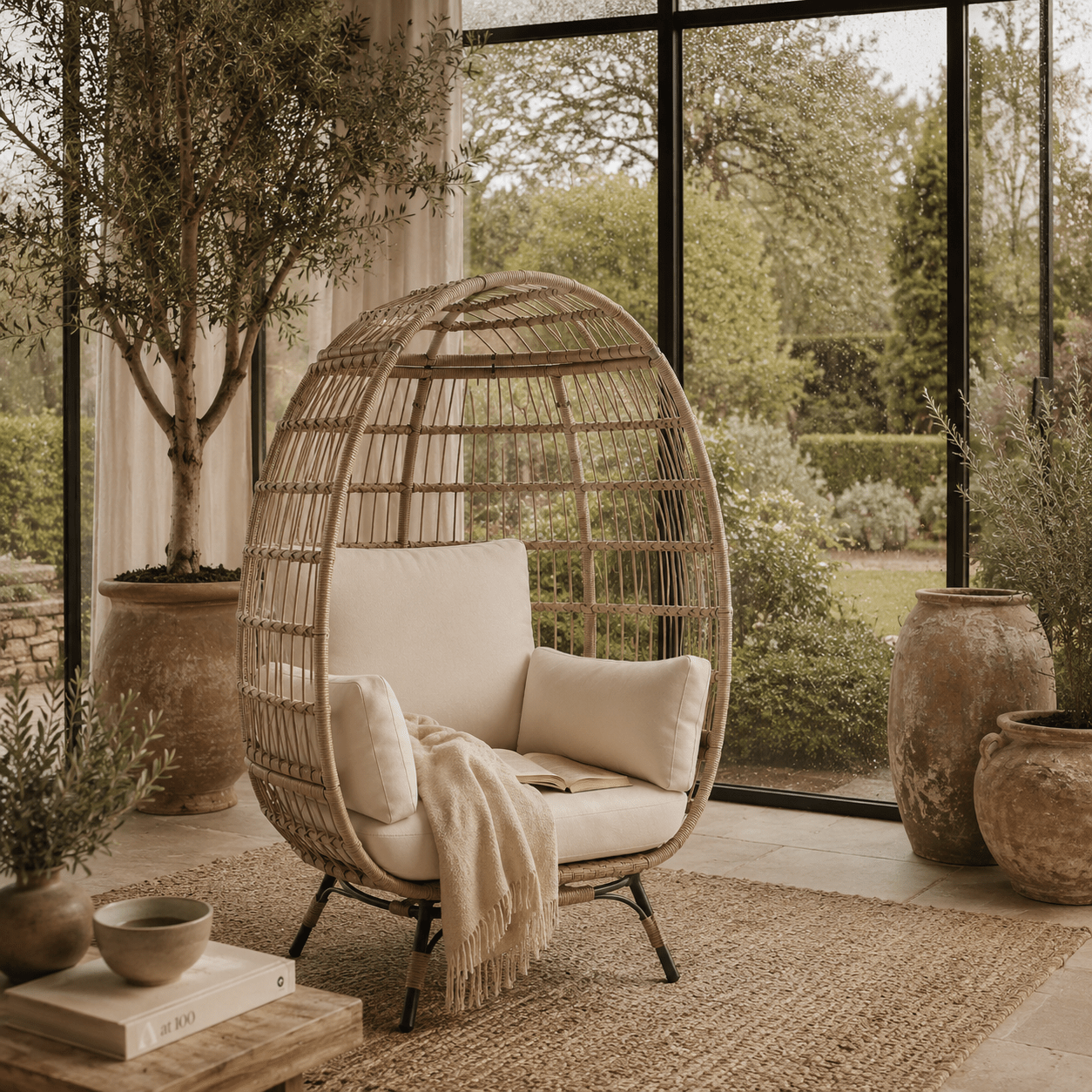The Langham Swivel Egg Chair - Swivel Egg Chair UK