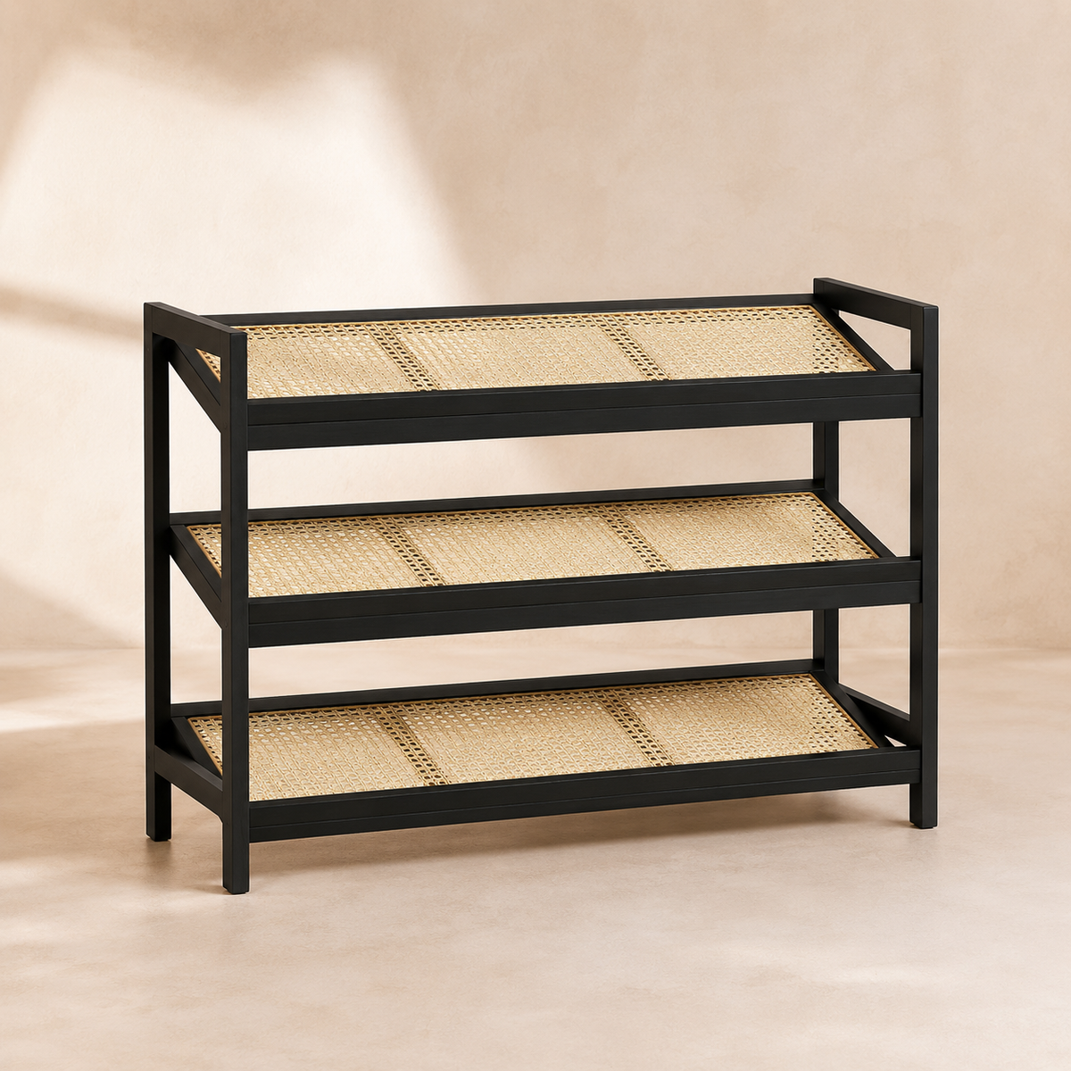 The Larkspur 3-Tier Shoe Rack