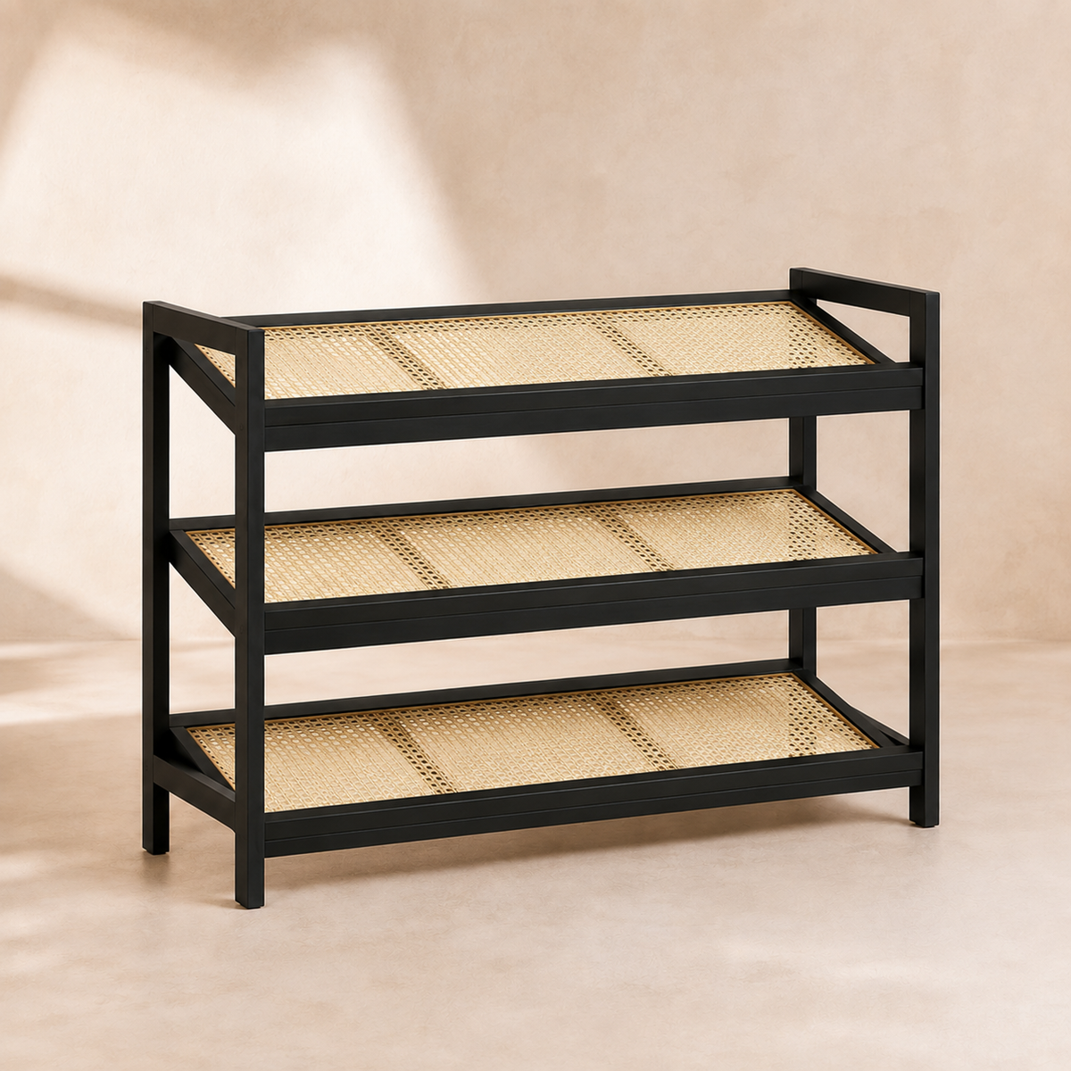 The Larkspur 3-Tier Shoe Rack