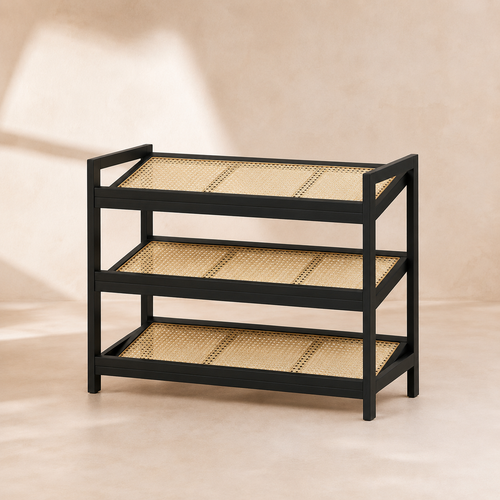 The Larkspur 3-Tier Shoe Rack
