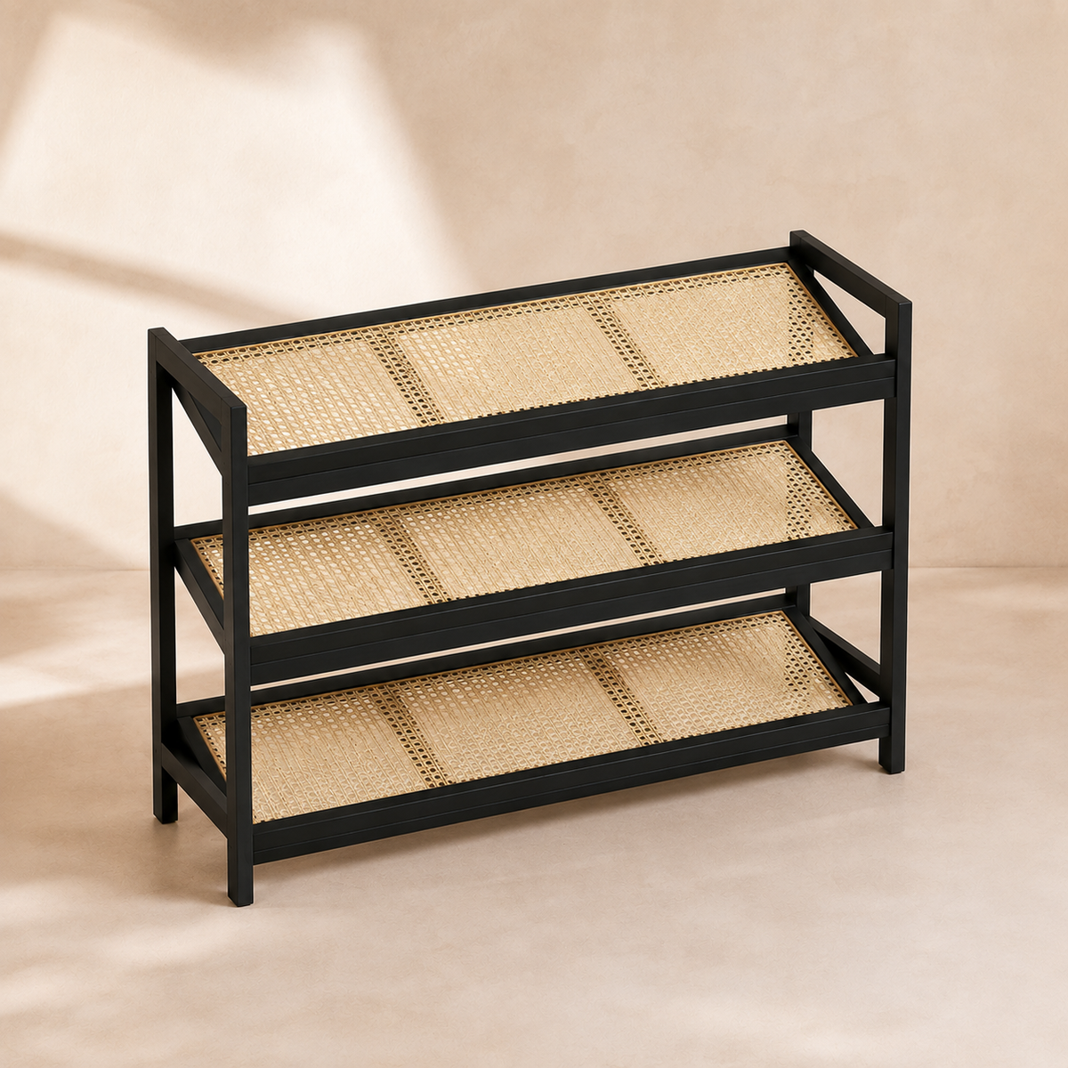 The Larkspur 3-Tier Shoe Rack