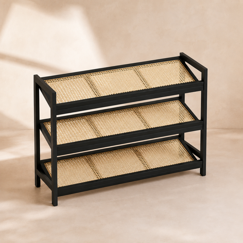 The Larkspur 3-Tier Shoe Rack