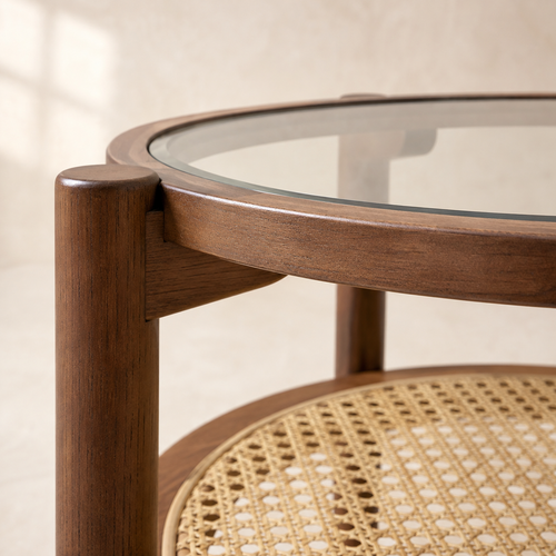 The Melbury Round End Table