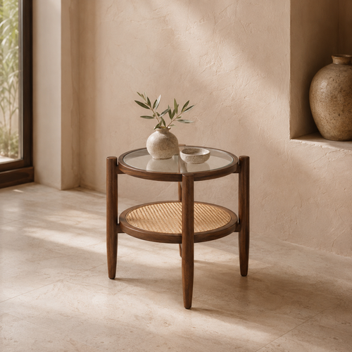 The Melbury Round End Table