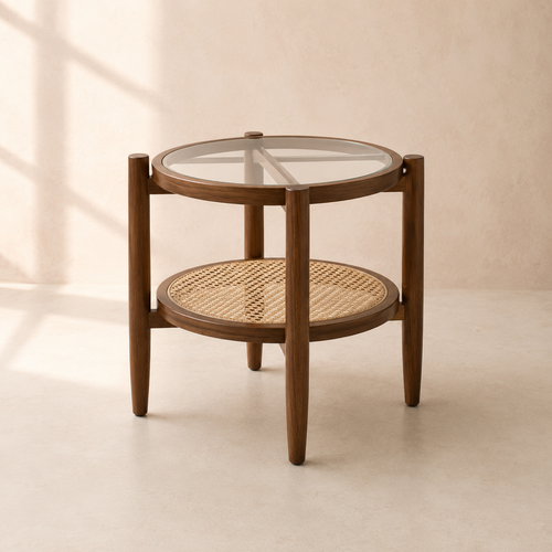 The Melbury Round End Table