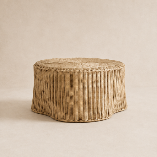 The Ottoline Wicker Pouffe
