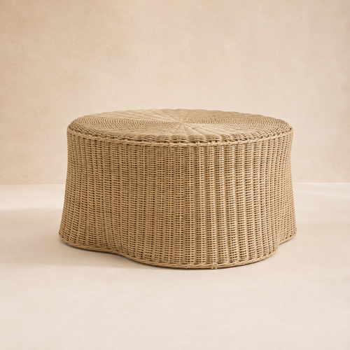 The Ottoline Wicker Pouffe