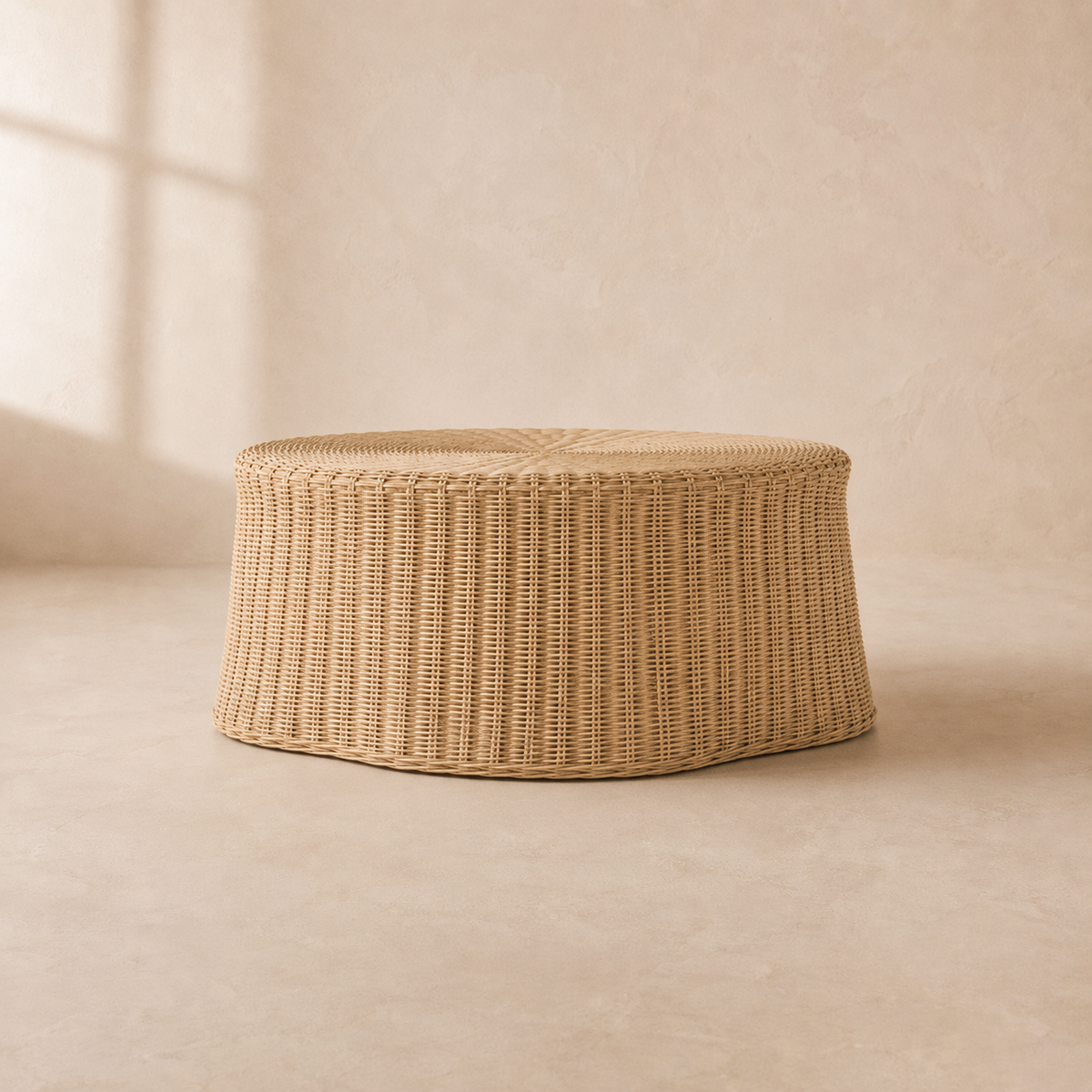 The Ottoline Wicker Pouffe