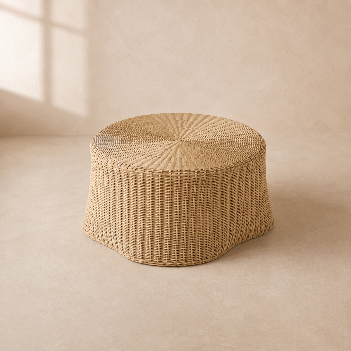 The Ottoline Wicker Pouffe