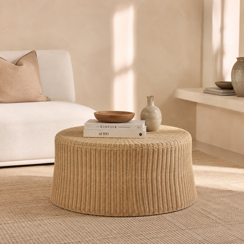 The Ottoline Wicker Pouffe