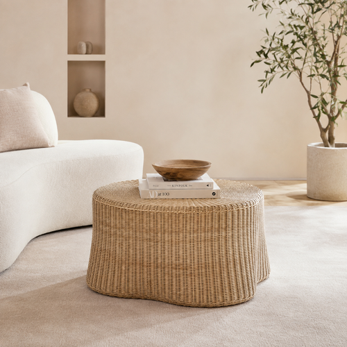 The Ottoline Wicker Pouffe