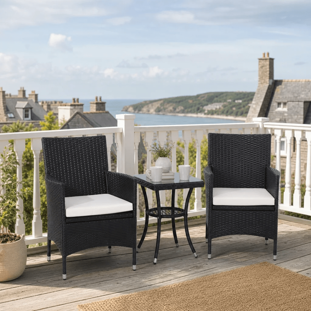 The Richmond Rattan Bistro Set - Bistro Set UK