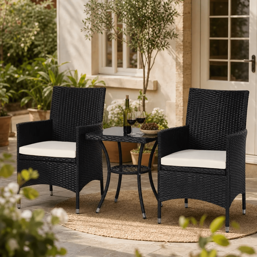 The Richmond Rattan Bistro Set - Bistro Set UK