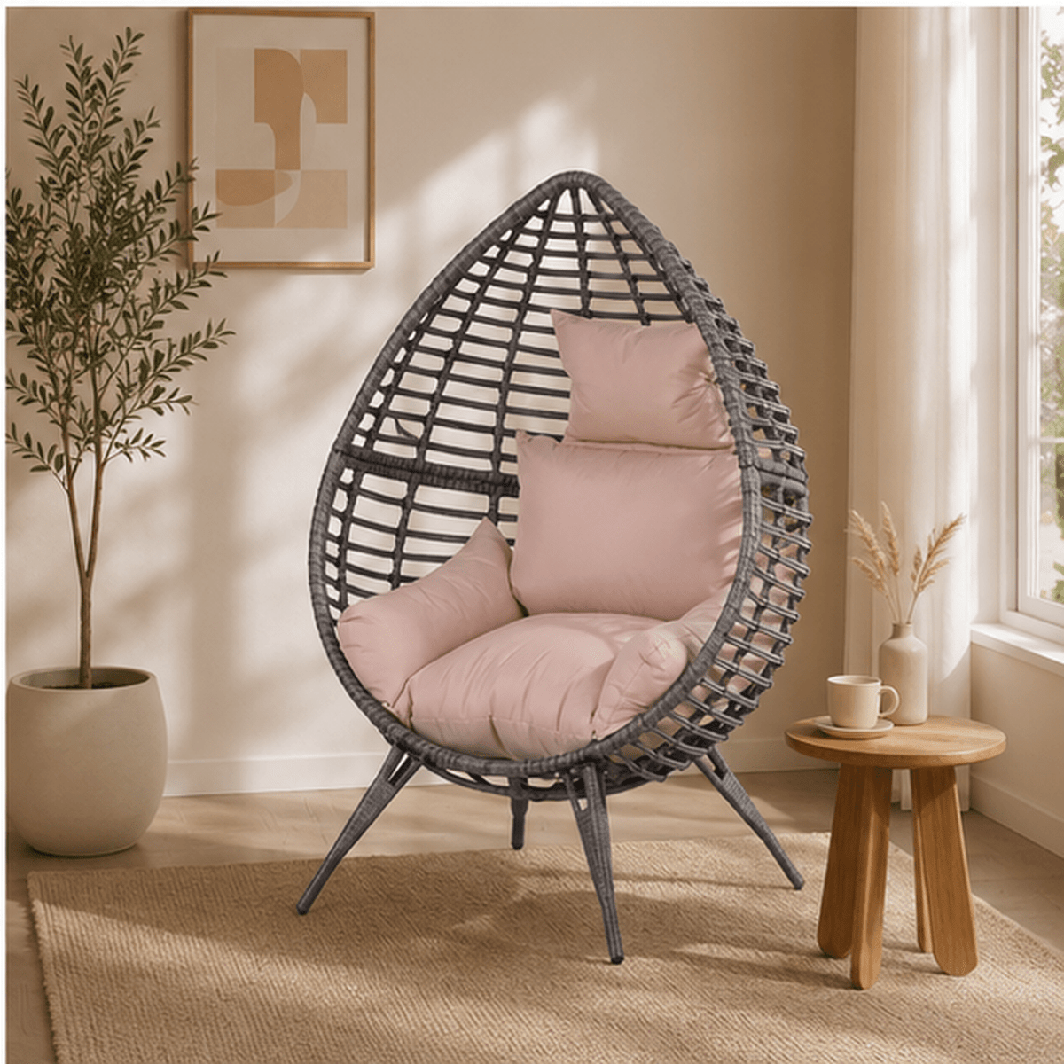 The Rosemead Egg Chair - Rattan Chair UK