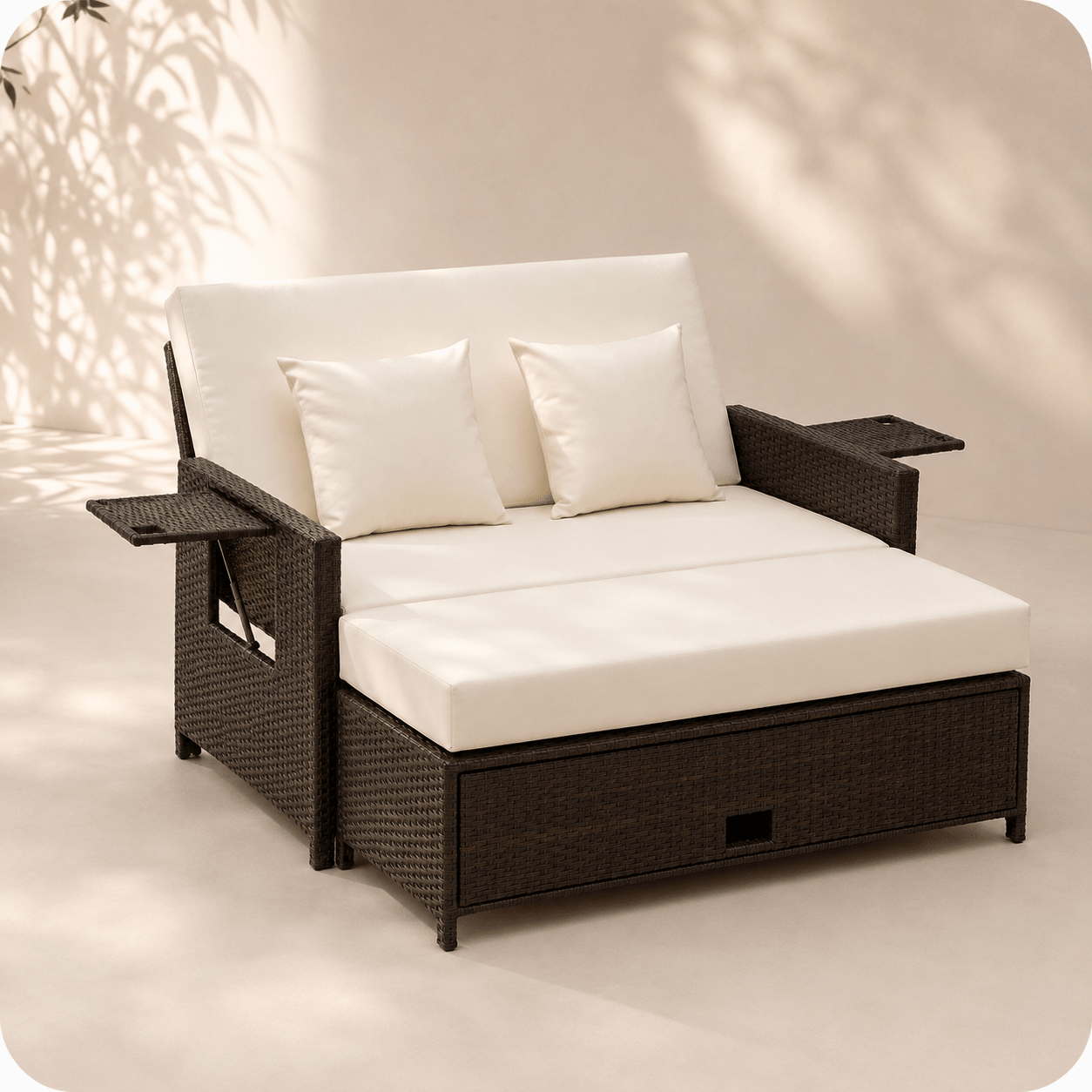 The Selsey Rattan Daybed - Rattan Chair UK