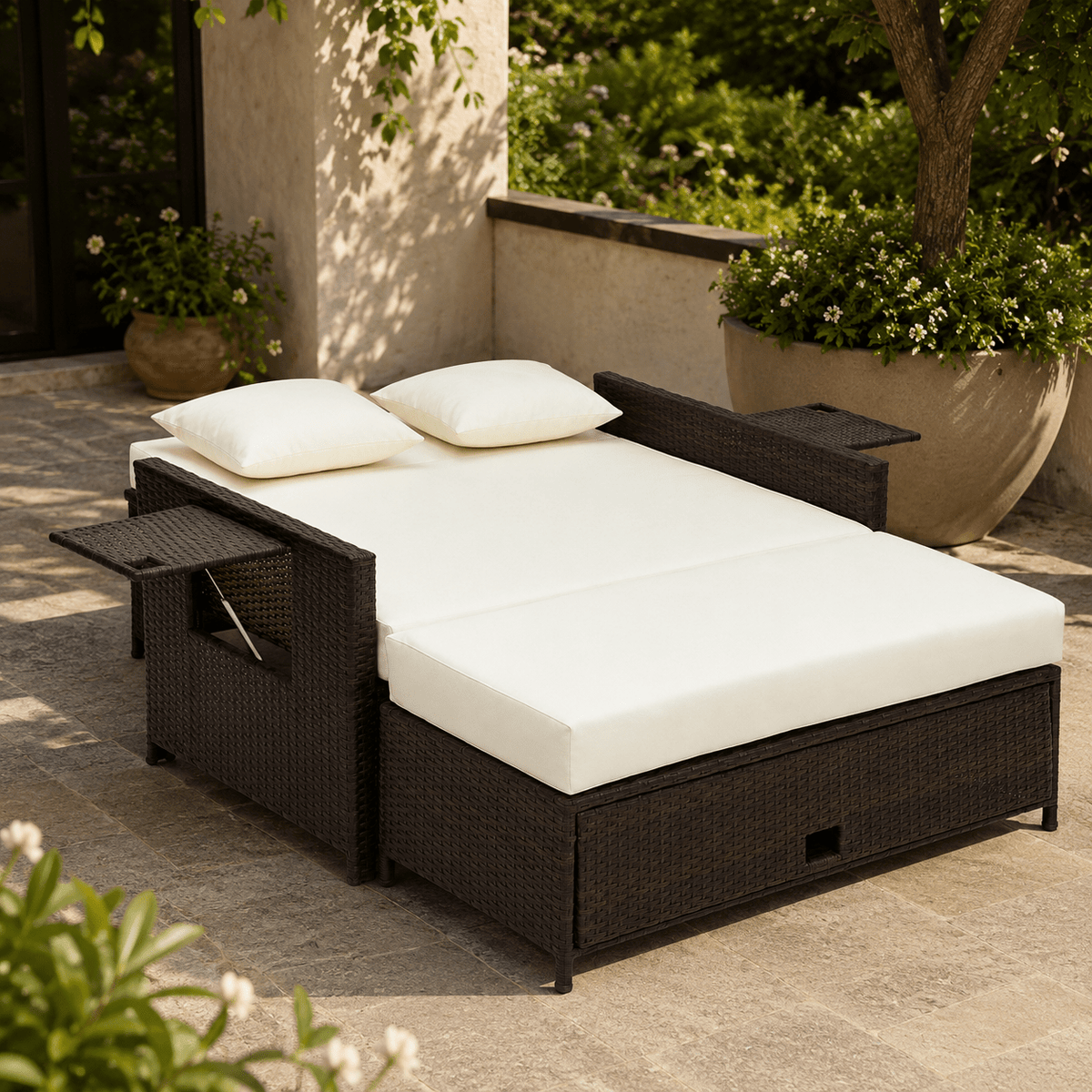 The Selsey Rattan Daybed - Rattan Chair UK