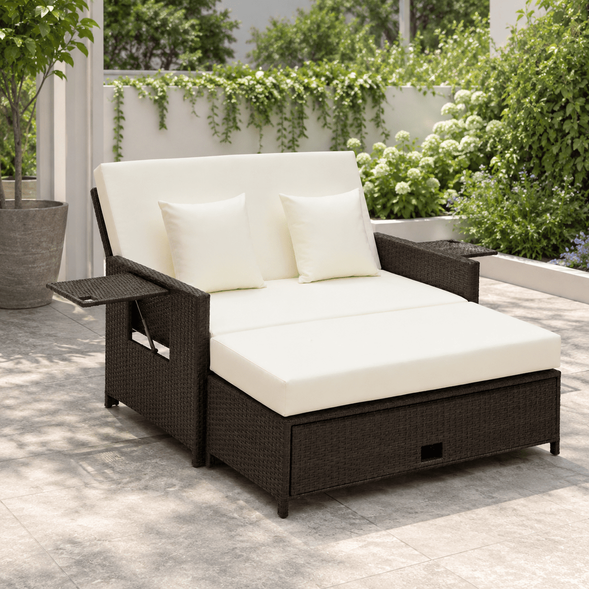The Selsey Rattan Daybed - Rattan Chair UK