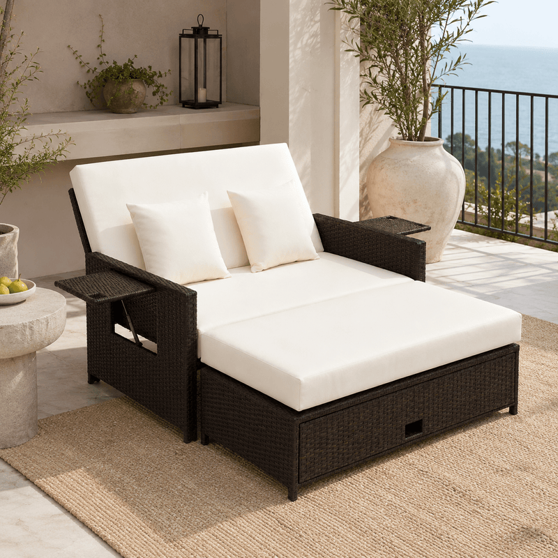The Selsey Rattan Daybed - Rattan Chair UK