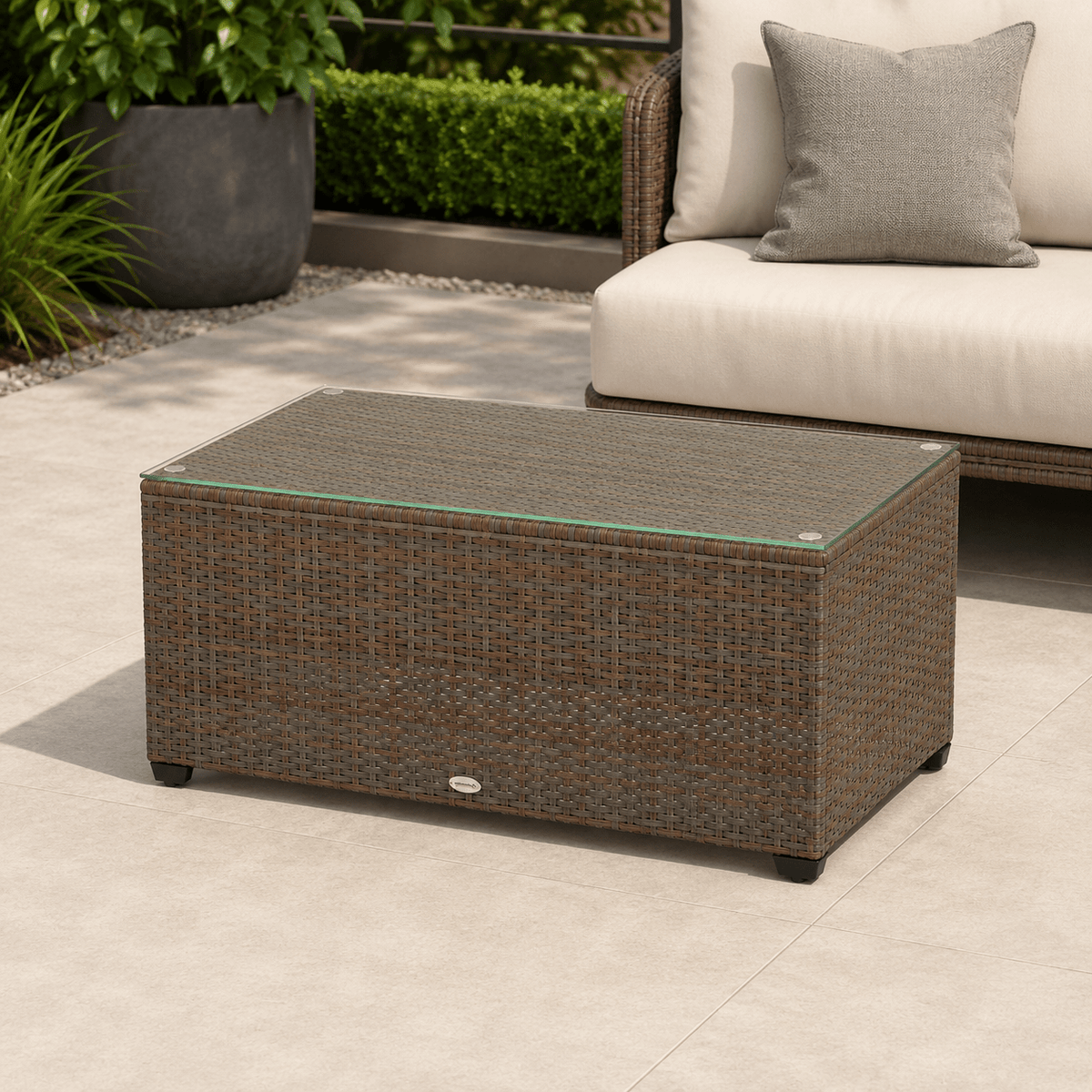 The Tenby Rattan Coffee Table - Rattan Coffee Table UK
