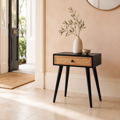 The Thornbury Cane Nightstand