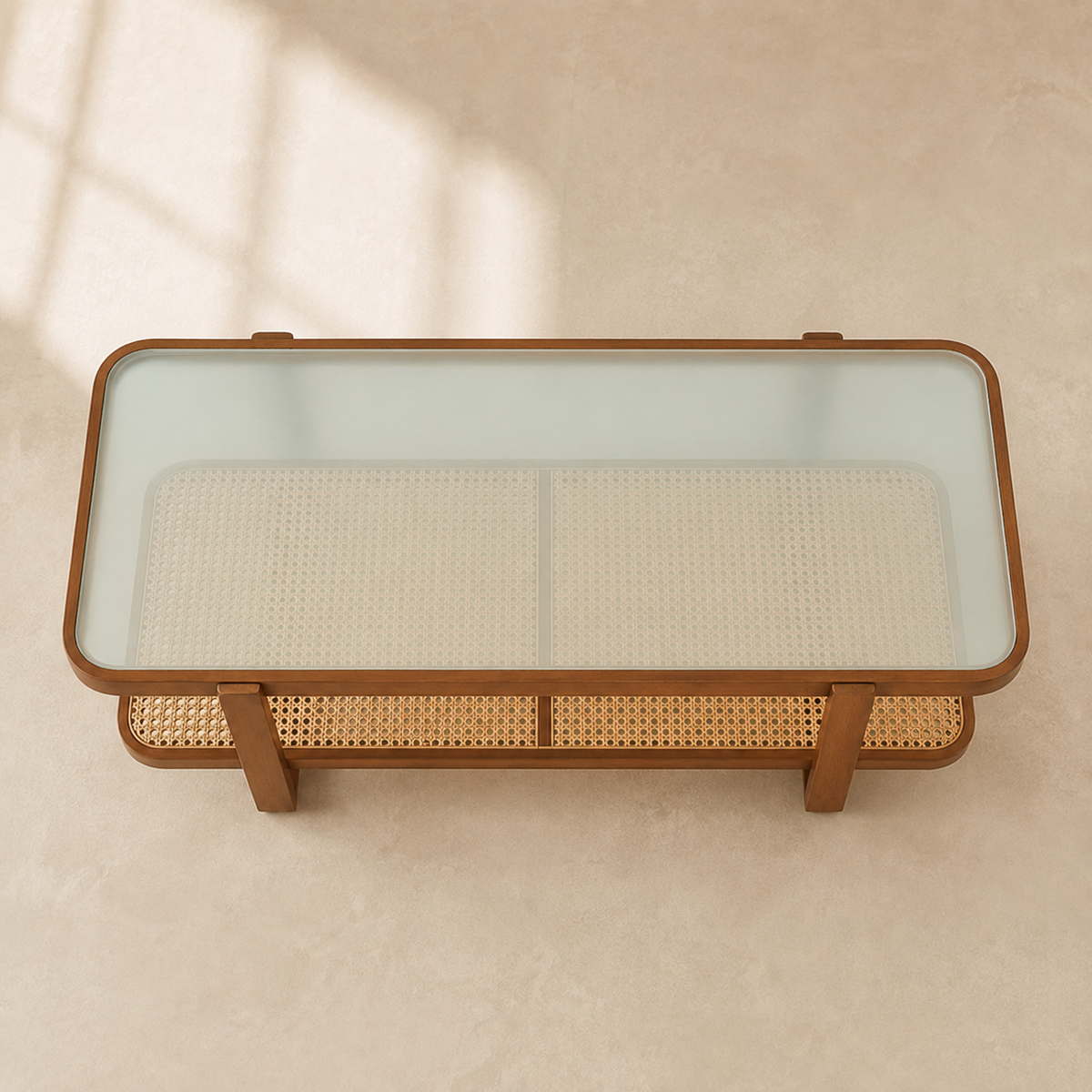 The Waverley Glass Coffee Table