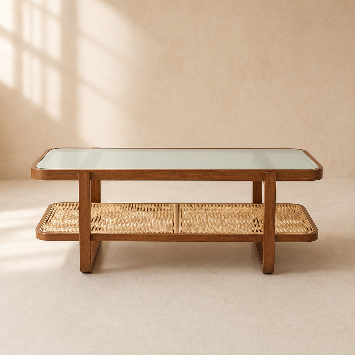 The Waverley Glass Coffee Table
