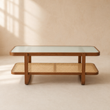 The Waverley Glass Coffee Table