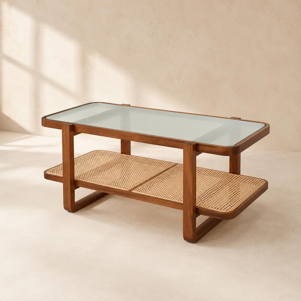 The Waverley Glass Coffee Table