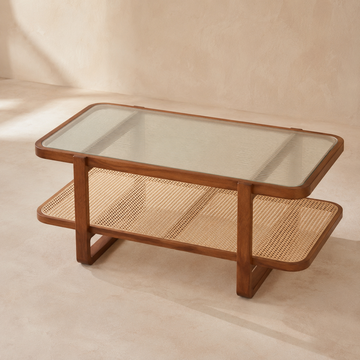 The Waverley Glass Coffee Table