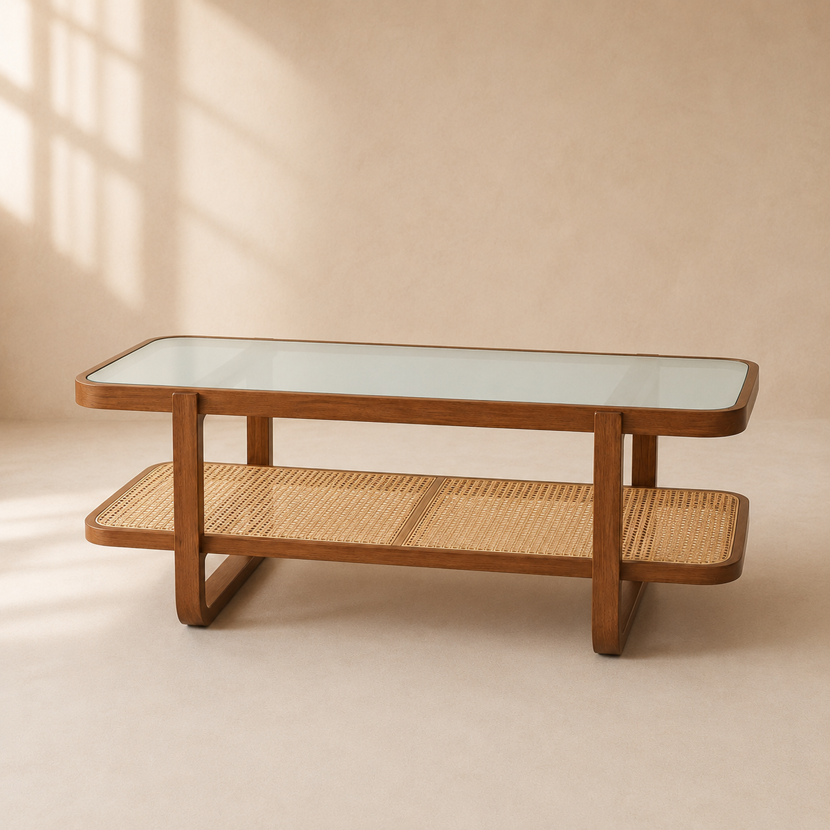 The Waverley Glass Coffee Table