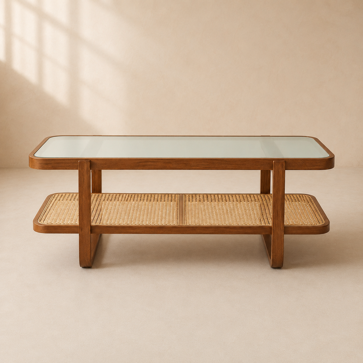 The Waverley Glass Coffee Table