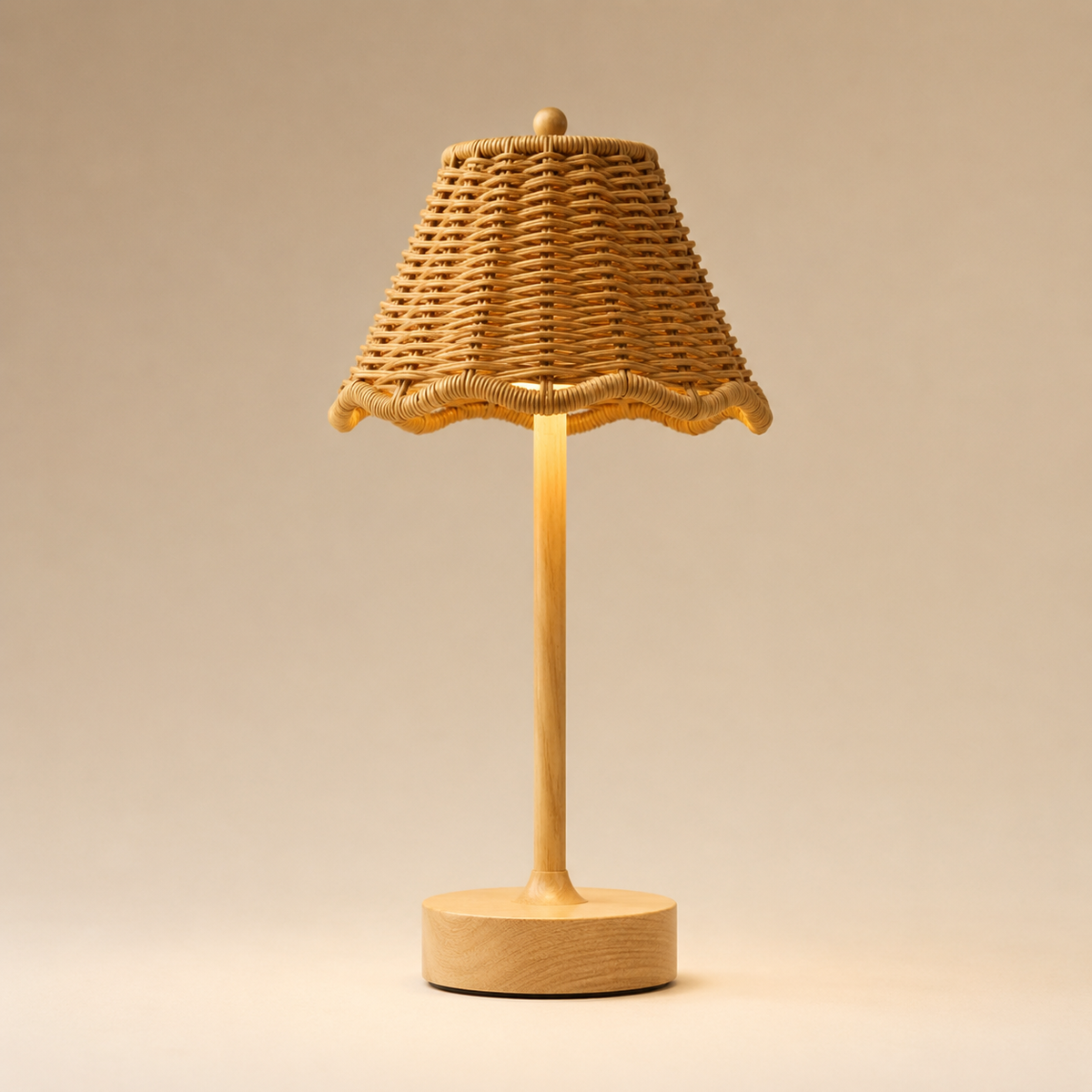 The Wilton Rattan Lamp